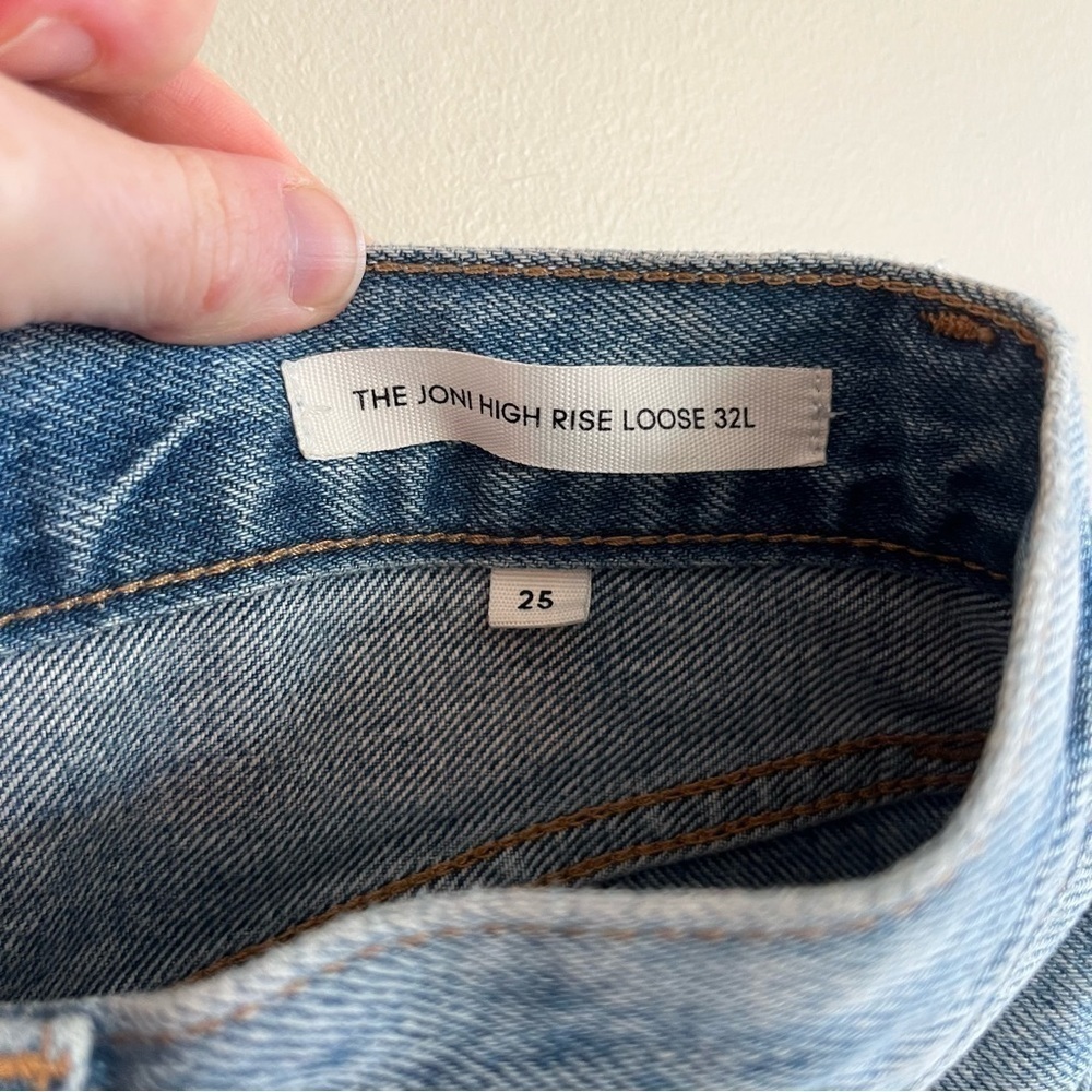 Aritzia Denim Forum The Joni High Rise Loose 32l - Picture 11 of 15